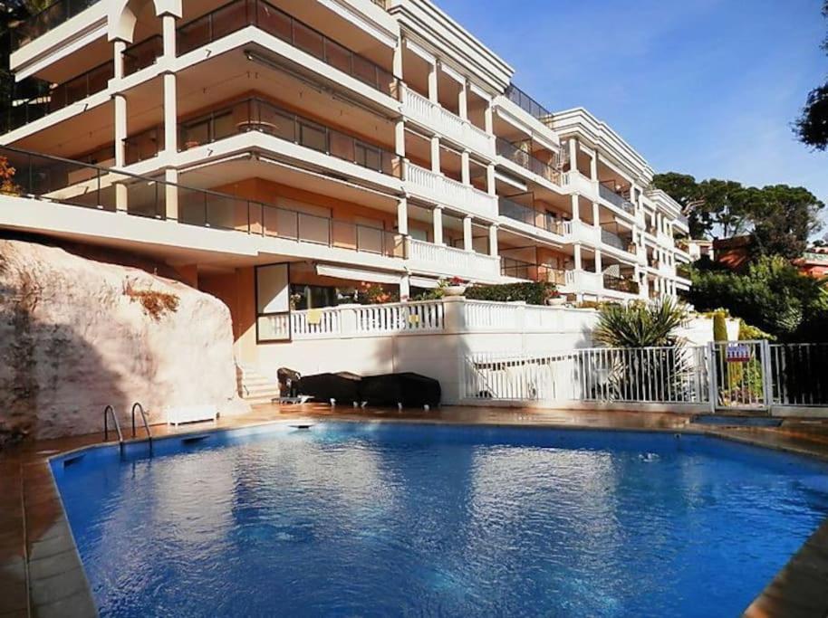 Residence De Luxe Sun Paradis, Studio Terrasse, Vue Mer Piscine Кан Екстериор снимка